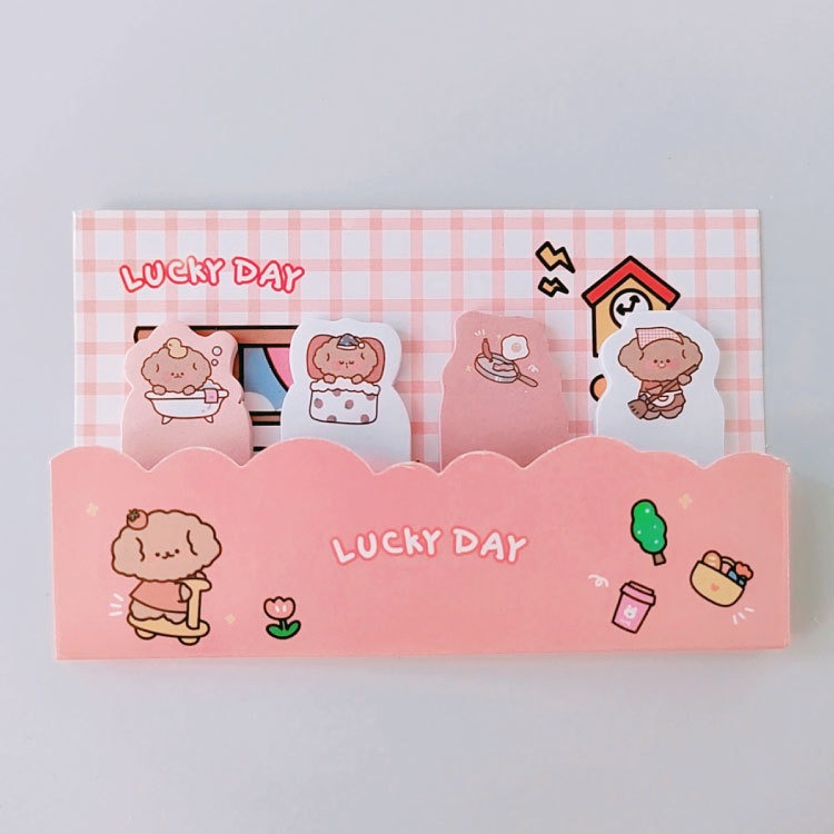 Cute Cartoon Finger n Times Sticky Note and Tabs