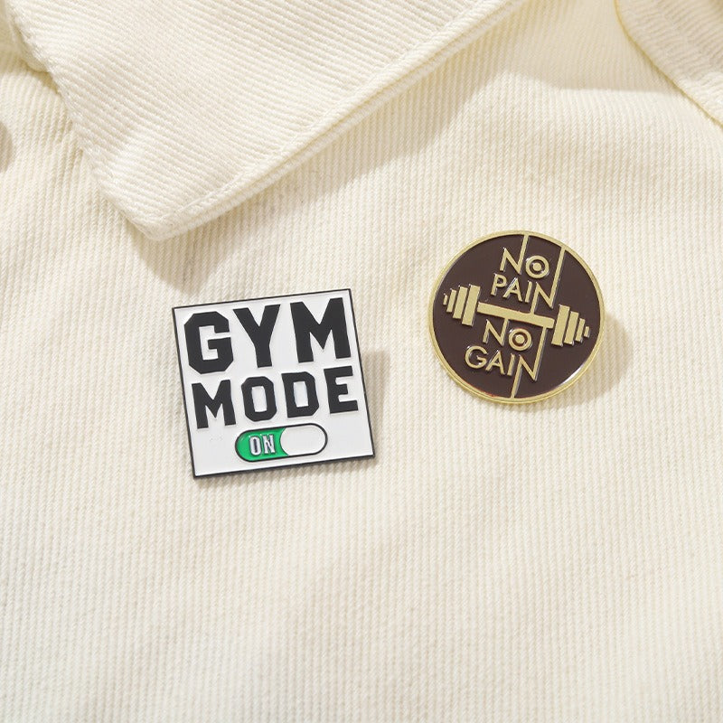 Enamel Pin - Gym Mode
