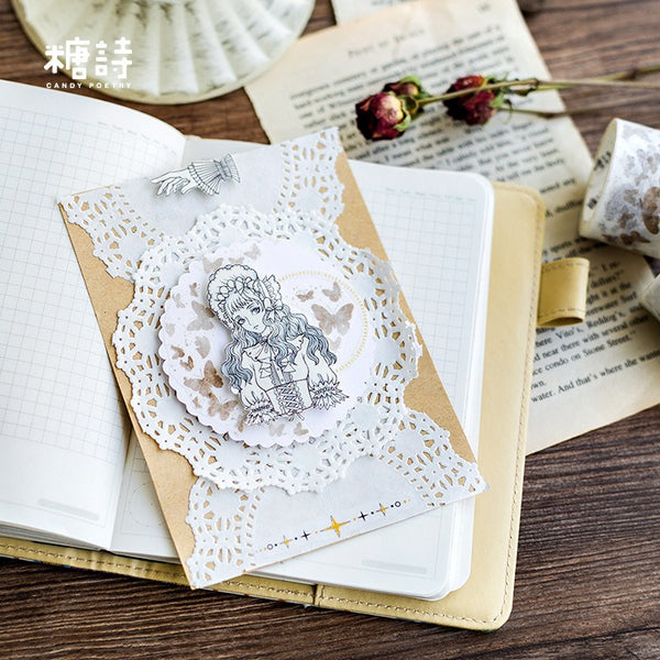 Sugar Poetry Foil Washi Tape Stickers