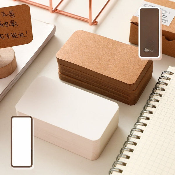 DIY Journaling Brown Hard Cards