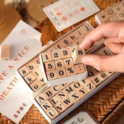 Multiple Creative &  Alphanumeric Stamp Box
