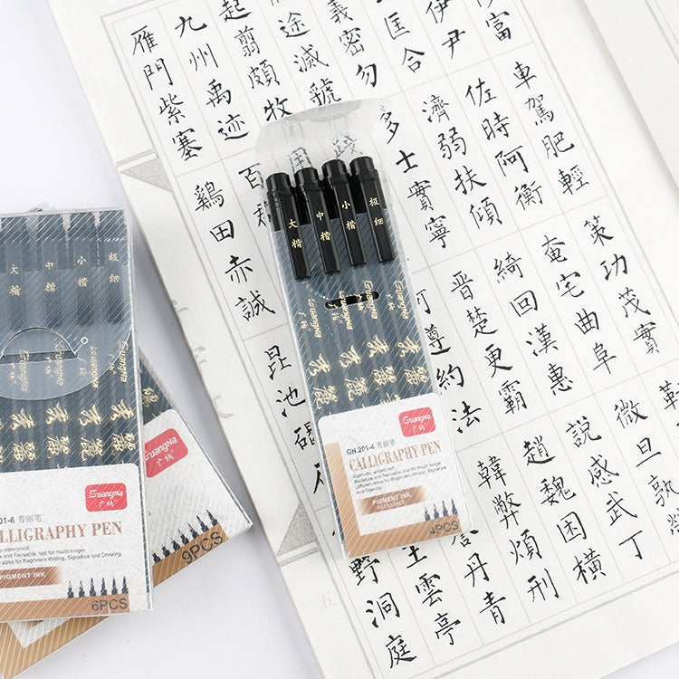 Multi-Purpose Calligraphy Brush Liner Marker Pen