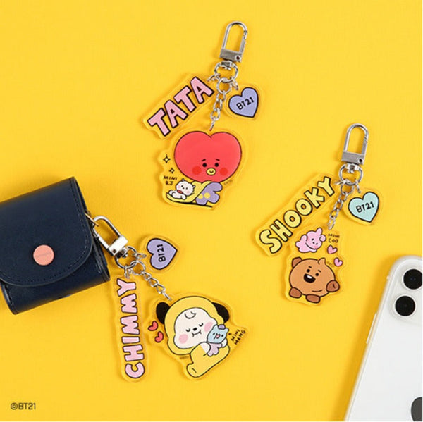 BTS BT21 Acrylic Keychain