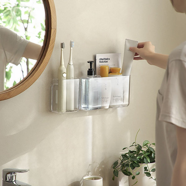 Super Fine Transparent Plastic Wall Storage Organizer