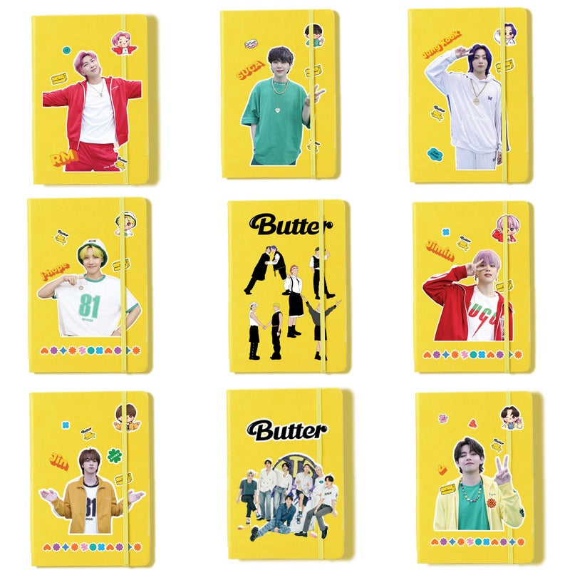 Bulletproof Youth League BTS Butter Notebook