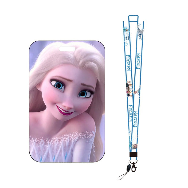Multipurpose Student ID Card Holder - Frozen Series