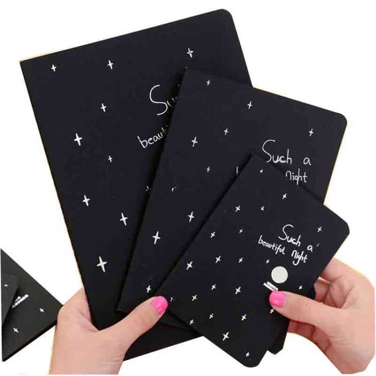 Black Cover Black Pages Notebook Journal