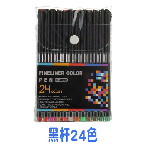 Thin Tip Coloring Art Markers Set