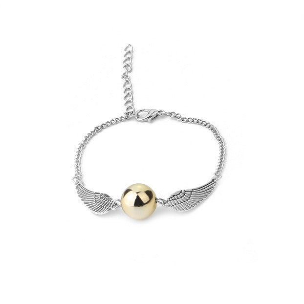 Harry Potter Golden Snitch Pendant Necklace Keychain
