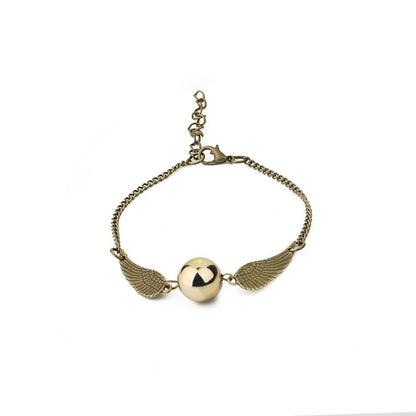 Harry Potter Golden Snitch Pendant Necklace Keychain