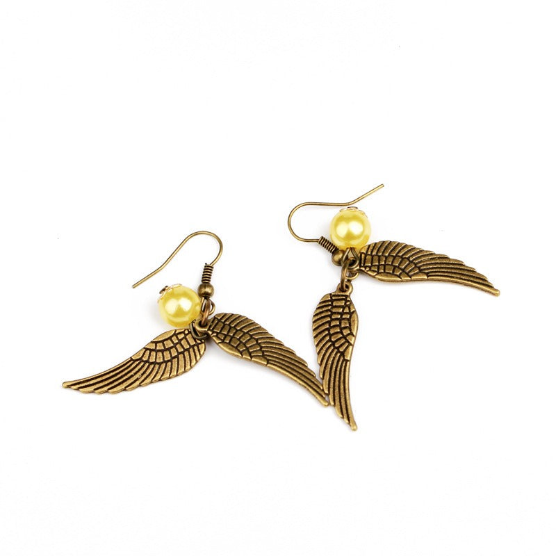 Harry Potter Golden Snitch Pendant Necklace Keychain