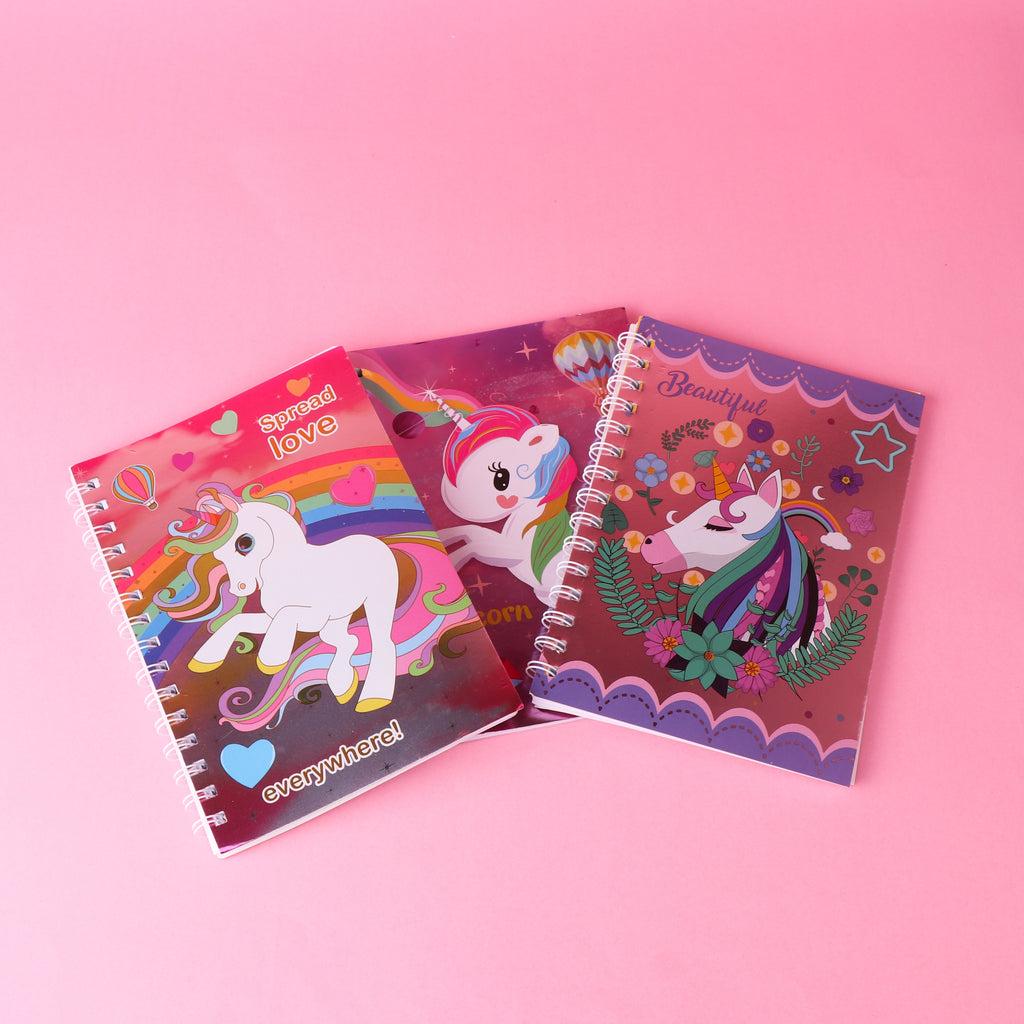 Unicorn Soft Cover A5 Notebook