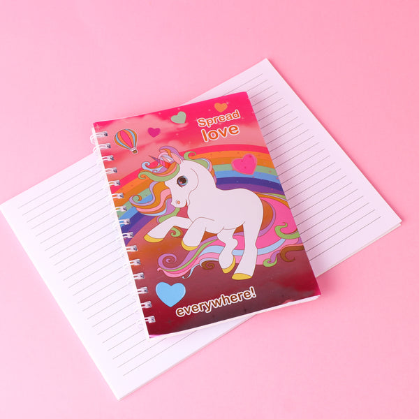 Unicorn Soft Cover A5 Notebook