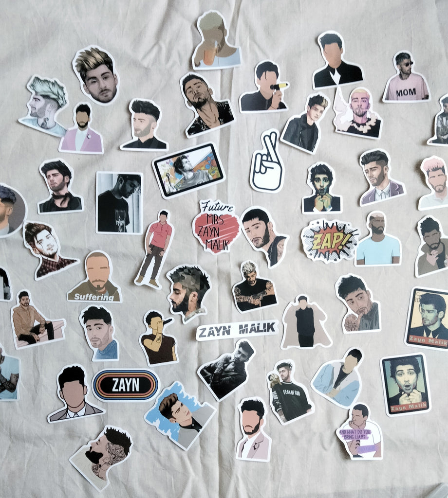 Zayn Series Stickers Pack - Set of 50