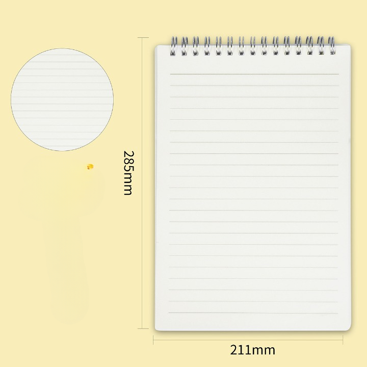 Simple Flip Up A4 Thick University/College Thick Notebook