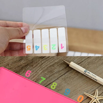 Alphabetical Memo Sticky Notes Book marks