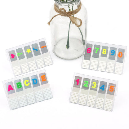 Alphabetical Memo Sticky Notes Book marks