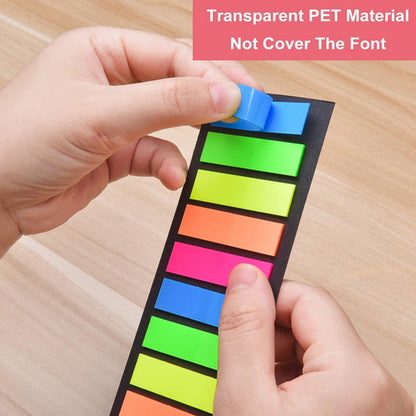 Fluorescent Self Adhesive Memo Pad Sticky Notes Bookmarks