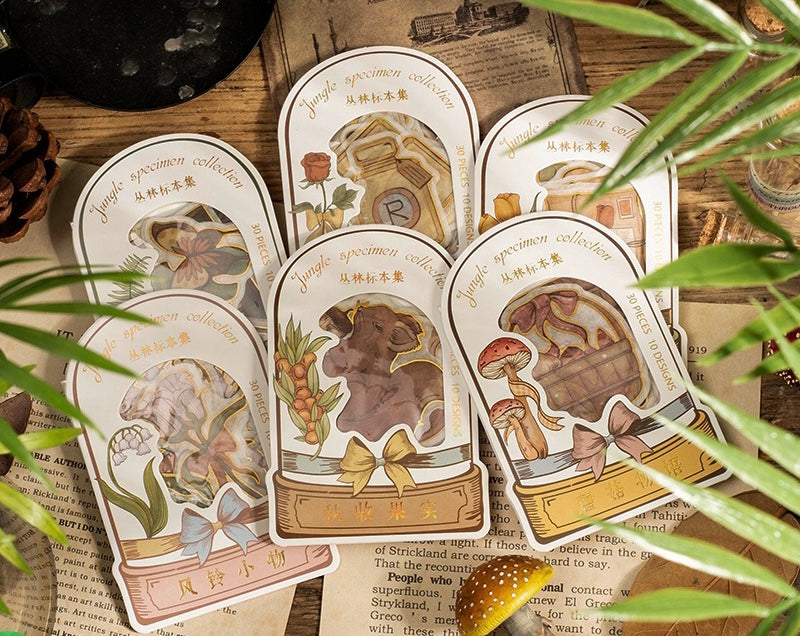Jungle Specimen Sticker Collection