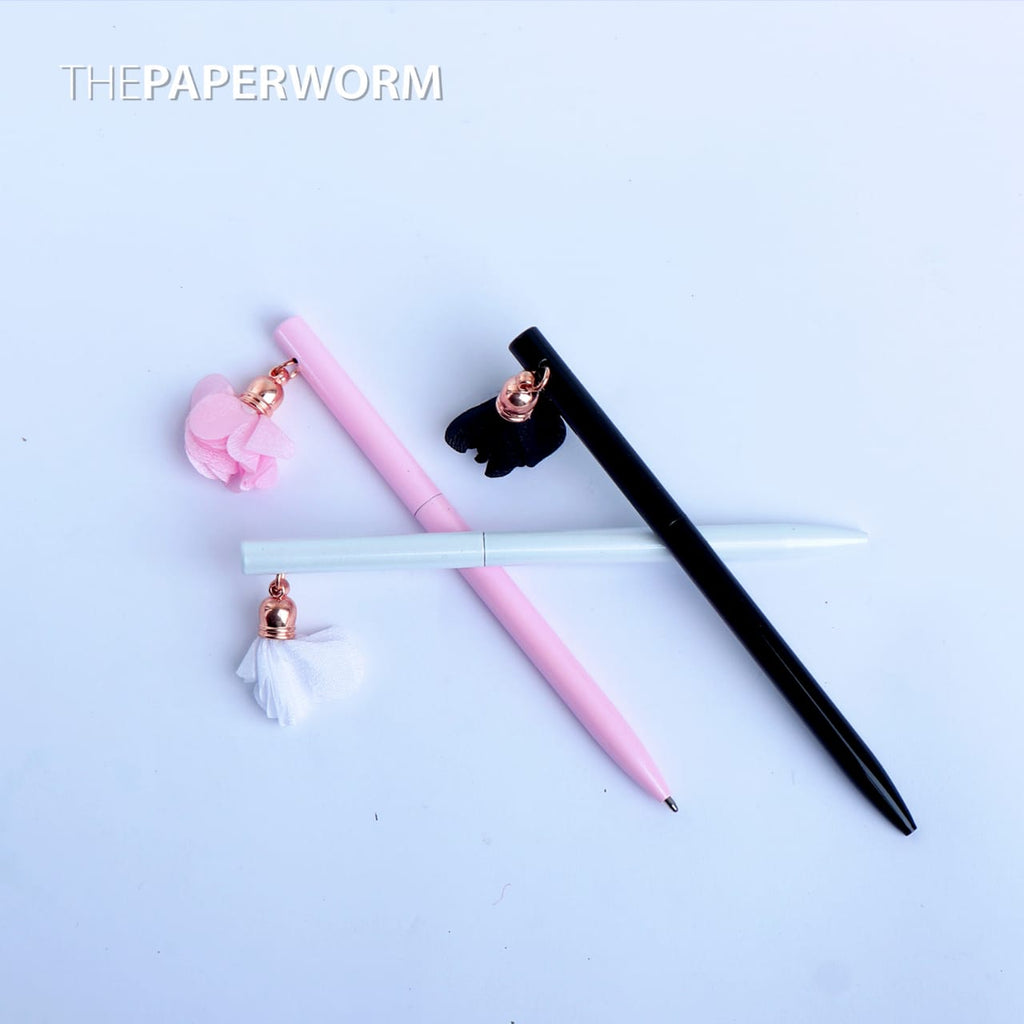 Flower Metal Ball Point Pen