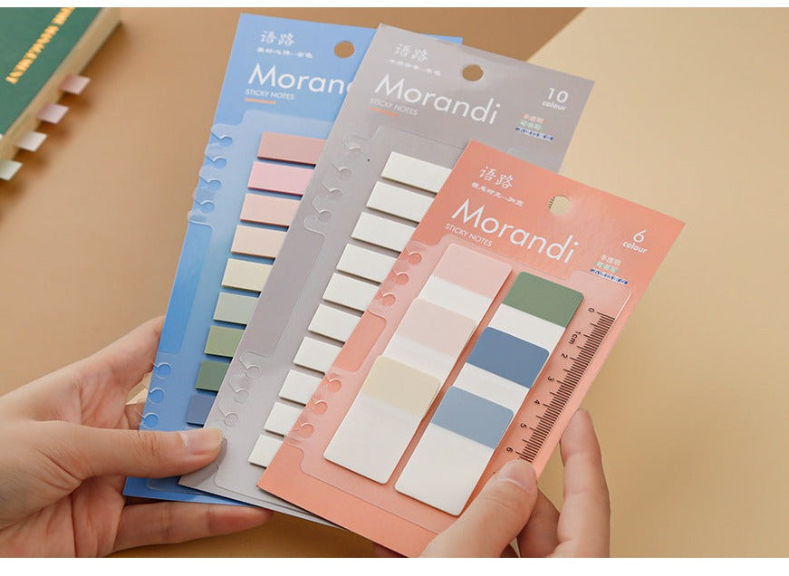 Morandi Post-it Labelling and Sticky Notes